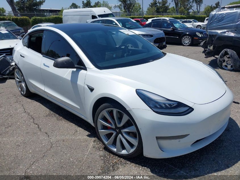 2018 TESLA MODEL 3 LONG RANGE/PERFORMANCE