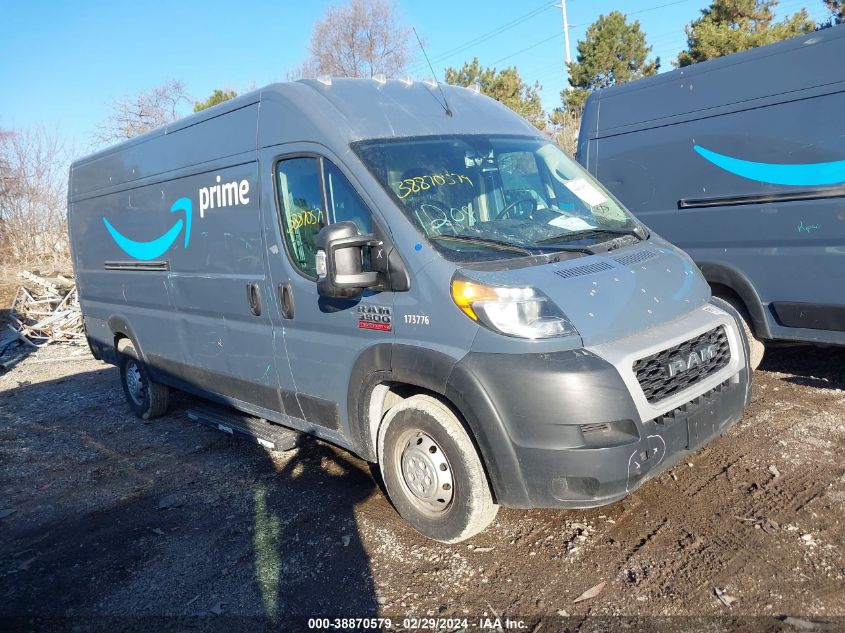 2019 RAM PROMASTER 3500 CARGO VAN HIGH ROOF 159 WB EXT