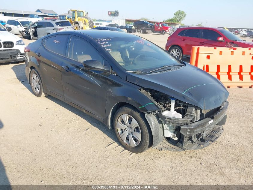 2016 HYUNDAI ELANTRA SE