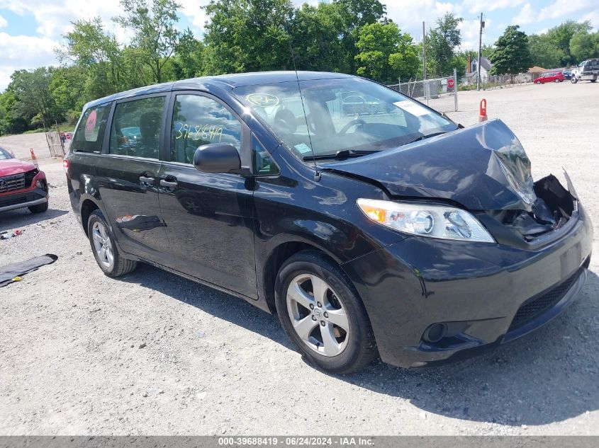 2014 TOYOTA SIENNA L V6 7 PASSENGER