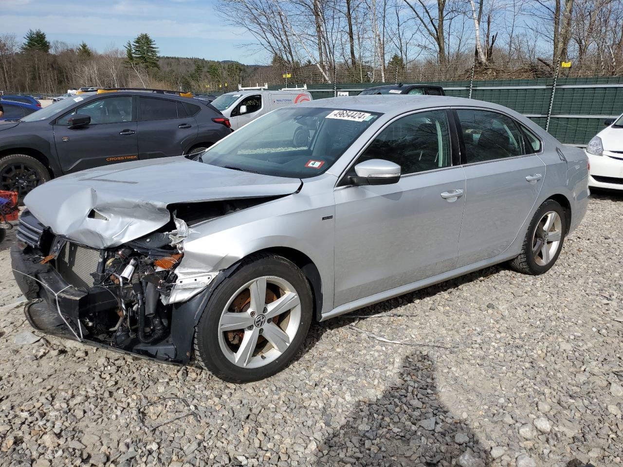 2015 VOLKSWAGEN PASSAT S