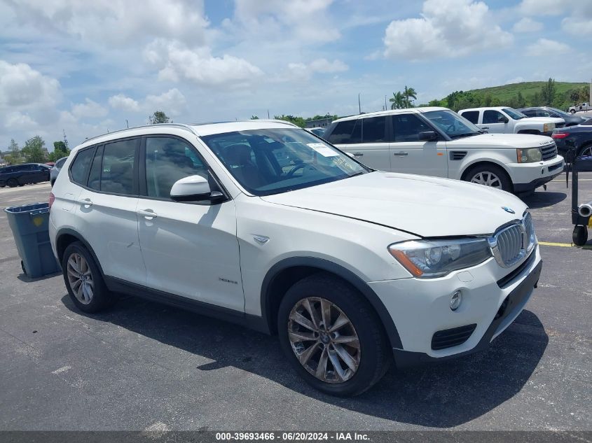 2017 BMW X3 XDRIVE28I