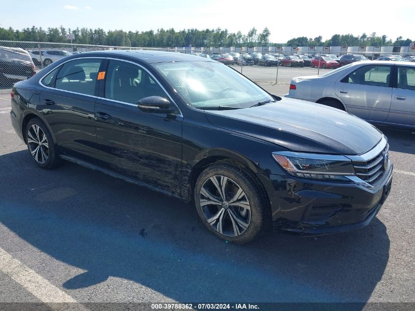 2022 VOLKSWAGEN PASSAT 2.0T SE