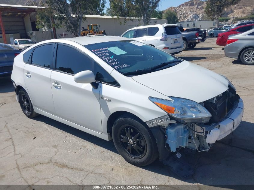 2012 TOYOTA PRIUS TWO