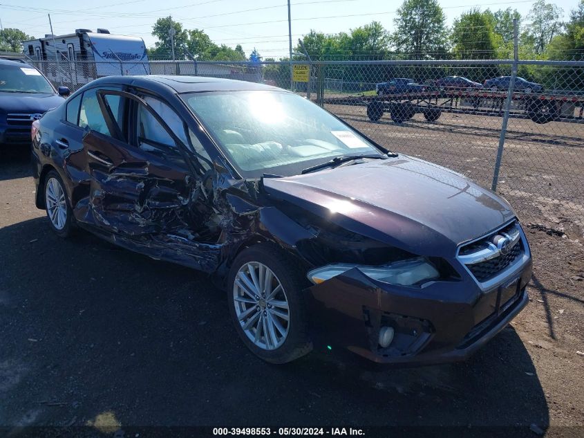 2012 SUBARU IMPREZA 2.0I LIMITED