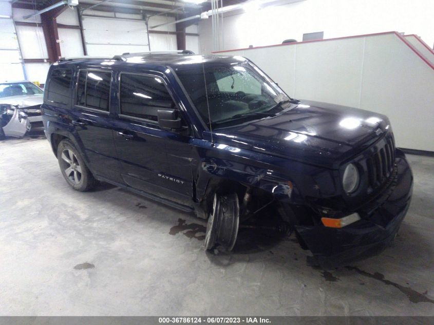 2016 JEEP PATRIOT HIGH ALTITUDE EDITION