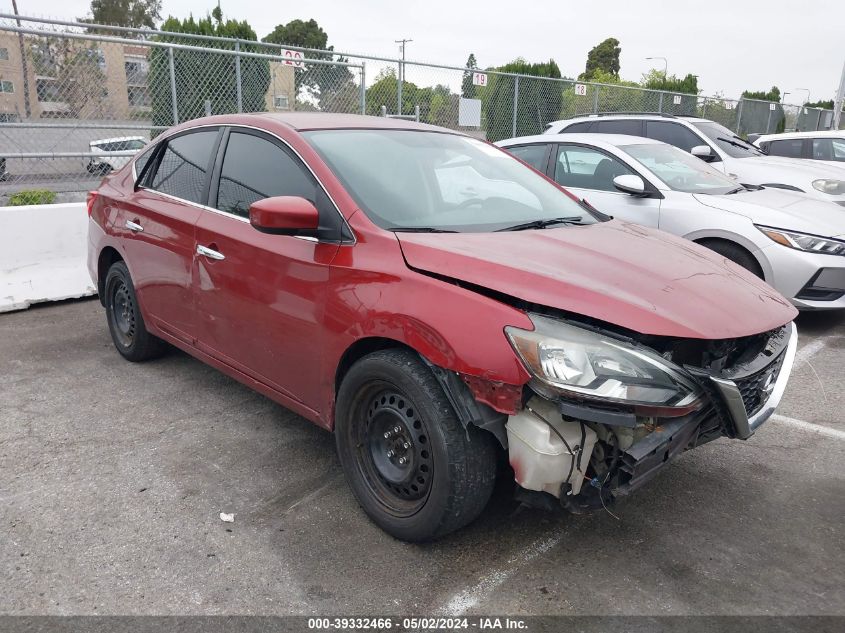 2017 NISSAN SENTRA SV