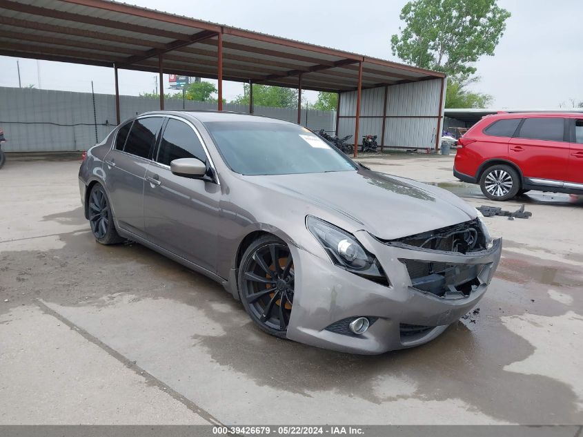 2010 INFINITI G37X