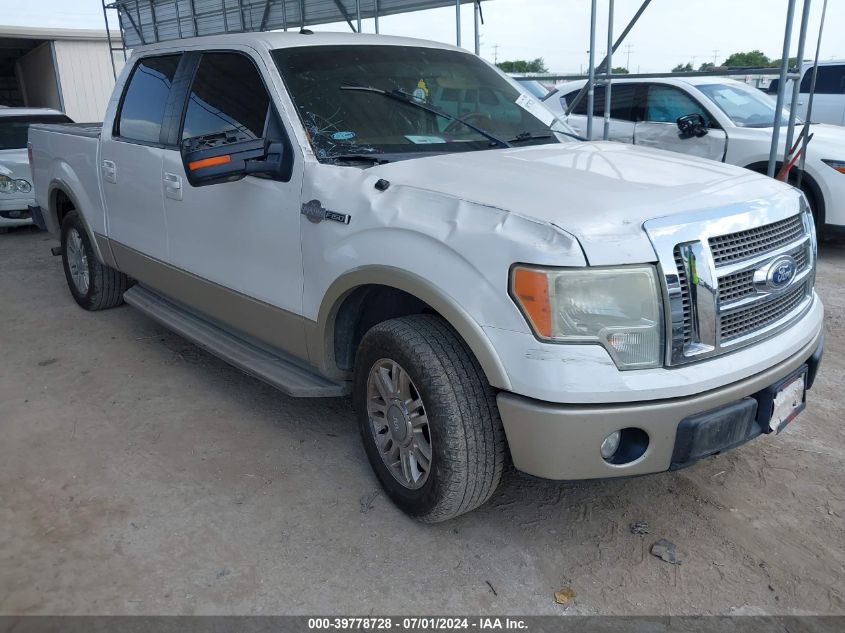 2010 FORD F-150 FX2 SPORT/HARLEY-DAVIDSON/KING RANCH/LARIAT/PLATINUM/XL/XLT