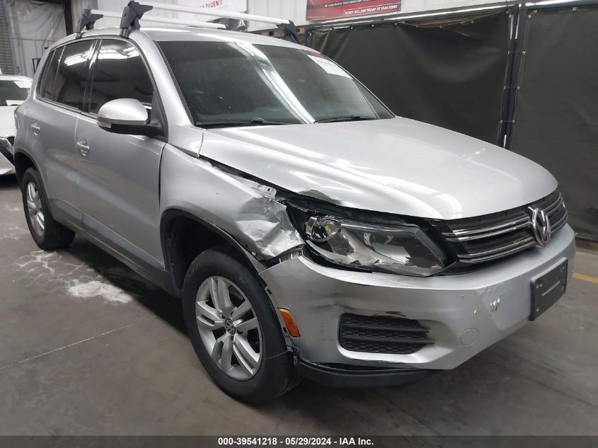 2013 VOLKSWAGEN TIGUAN S