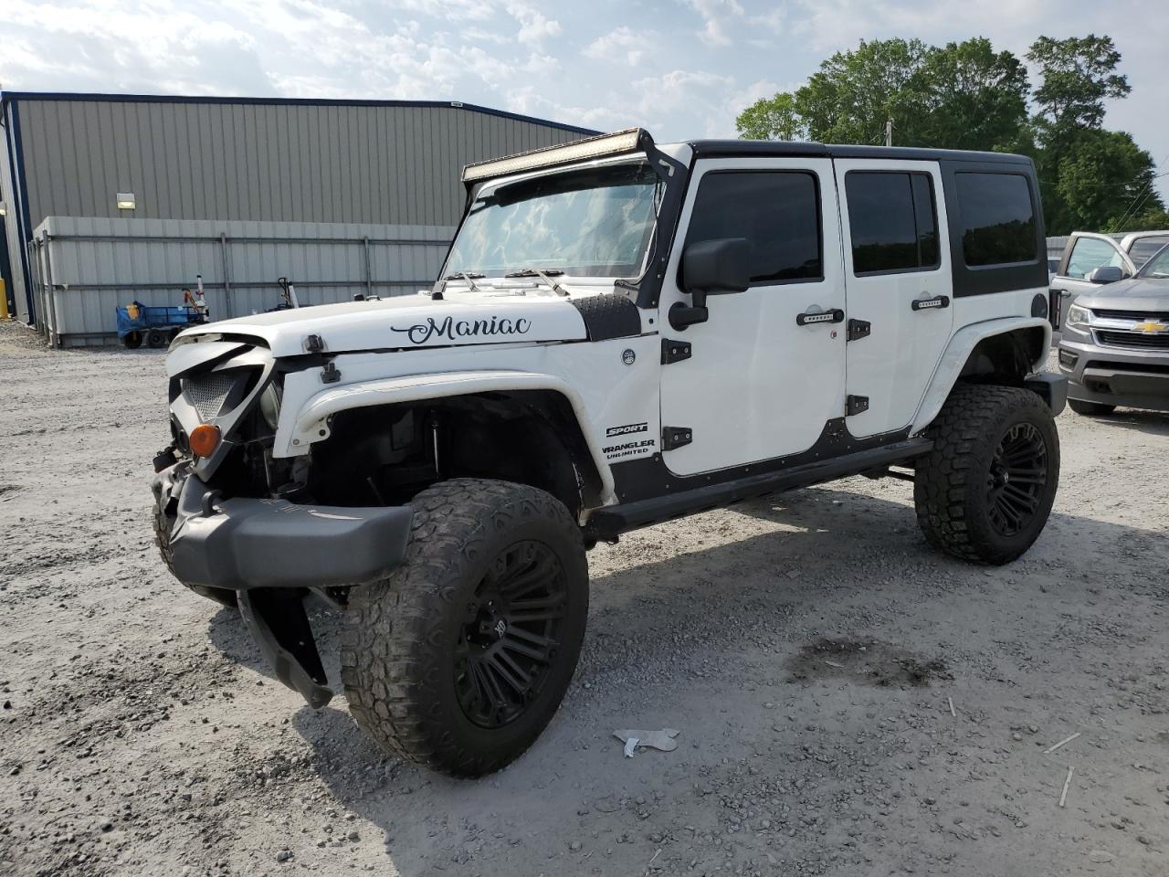 2012 JEEP WRANGLER UNLIMITED SPORT