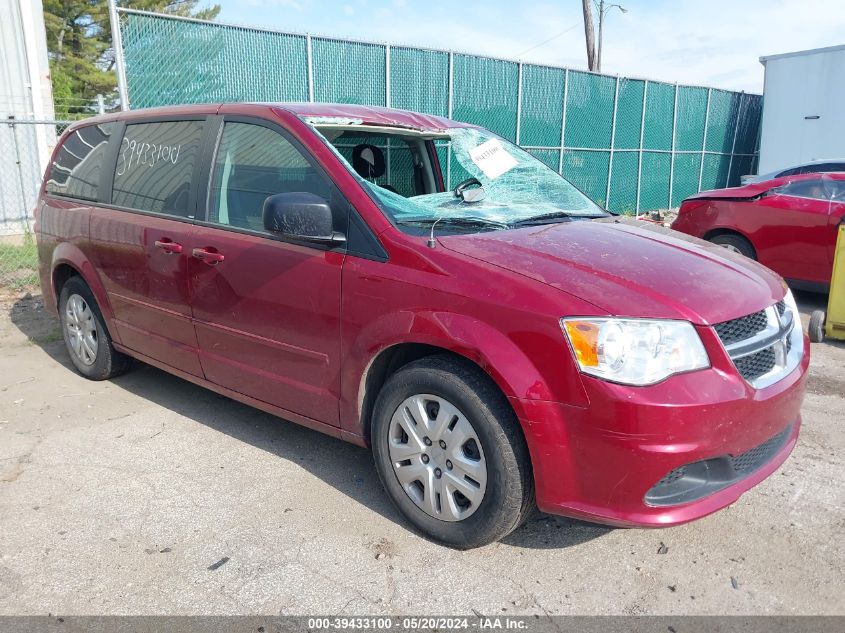 2014 DODGE GRAND CARAVAN SE