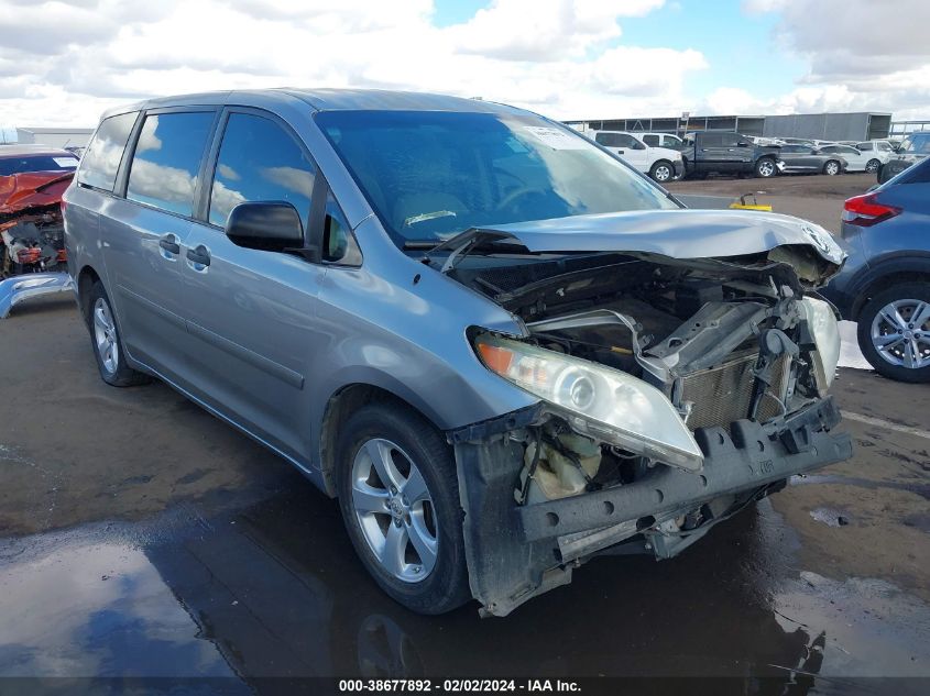 2011 TOYOTA SIENNA BASE V6