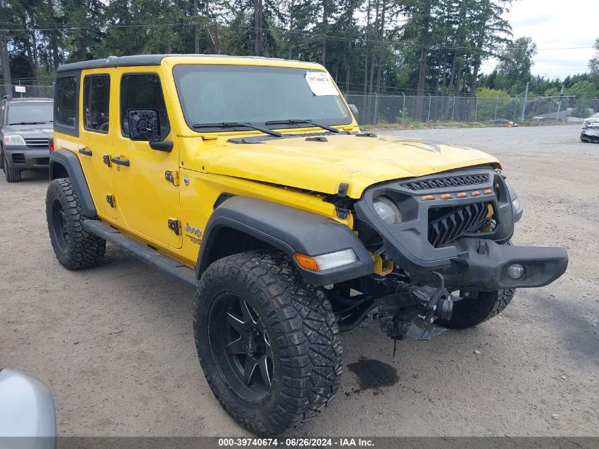 2021 JEEP WRANGLER UNLIMITED SPORT S 4X4