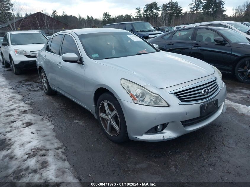 2010 INFINITI G37X