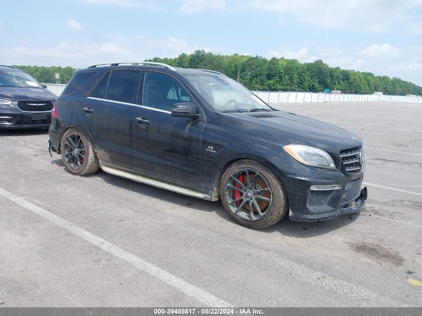 2012 MERCEDES-BENZ ML 63 AMG 4MATIC