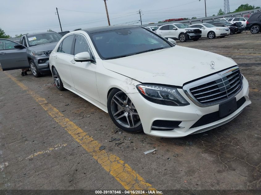 2016 MERCEDES-BENZ S 550 4MATIC