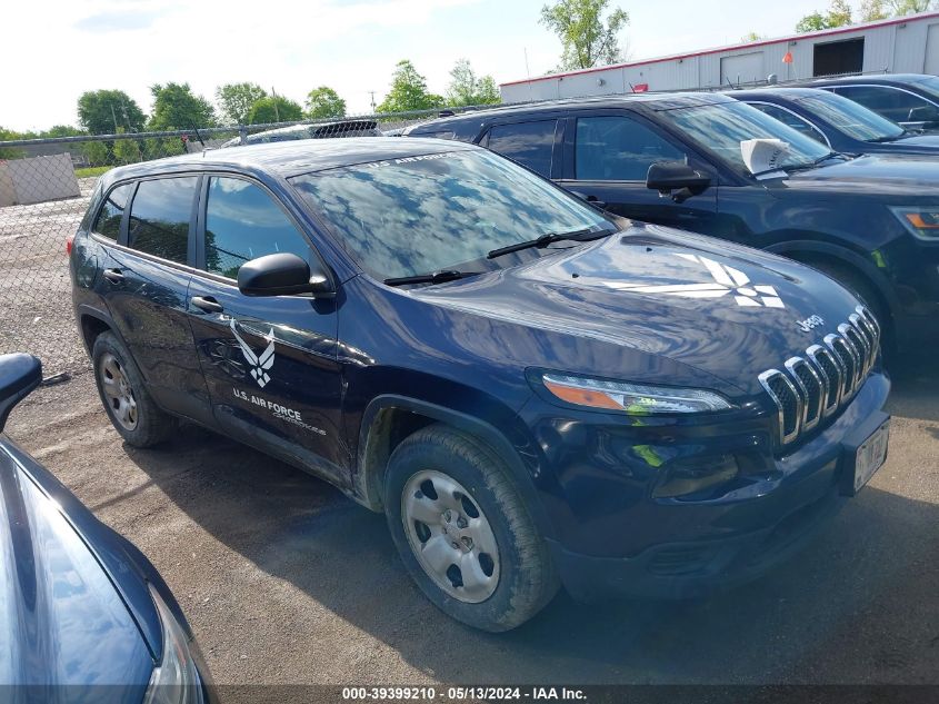 2016 JEEP CHEROKEE SPORT