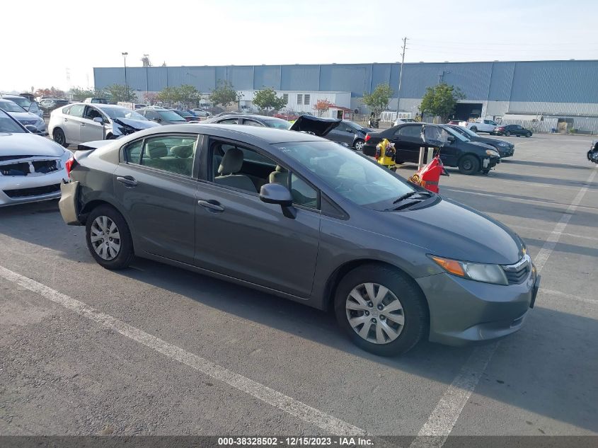 2012 HONDA CIVIC LX