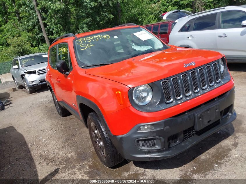 2016 JEEP RENEGADE SPORT