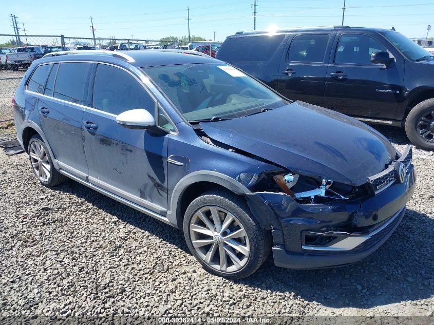 2017 VOLKSWAGEN GOLF ALLTRACK TSI S/TSI SE/TSI SEL