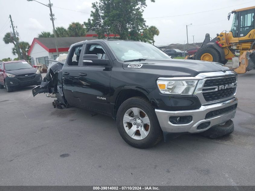 2022 RAM 1500 BIG HORN QUAD CAB 4X2 6'4 BOX