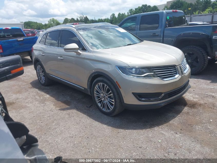 2017 LINCOLN MKX RESERVE