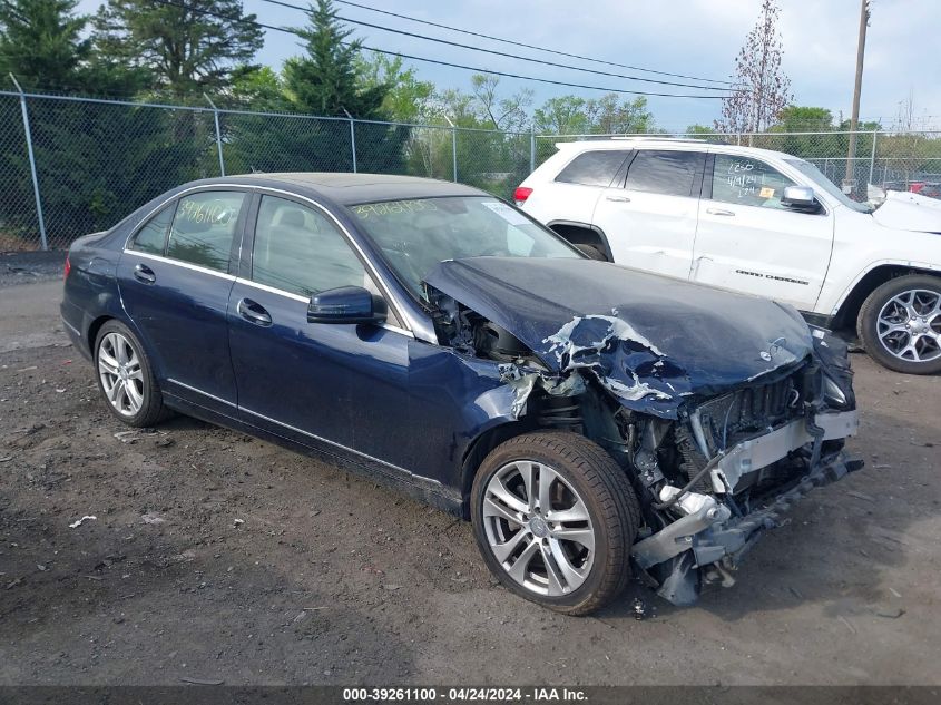 2012 MERCEDES-BENZ C 300 LUXURY 4MATIC/SPORT 4MATIC