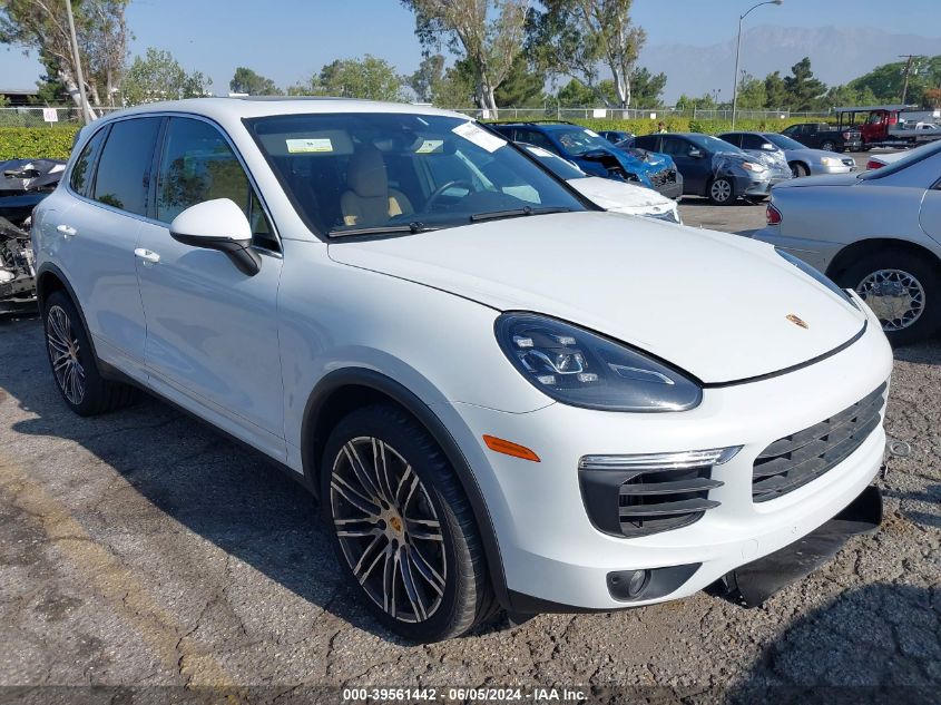 2016 PORSCHE CAYENNE S