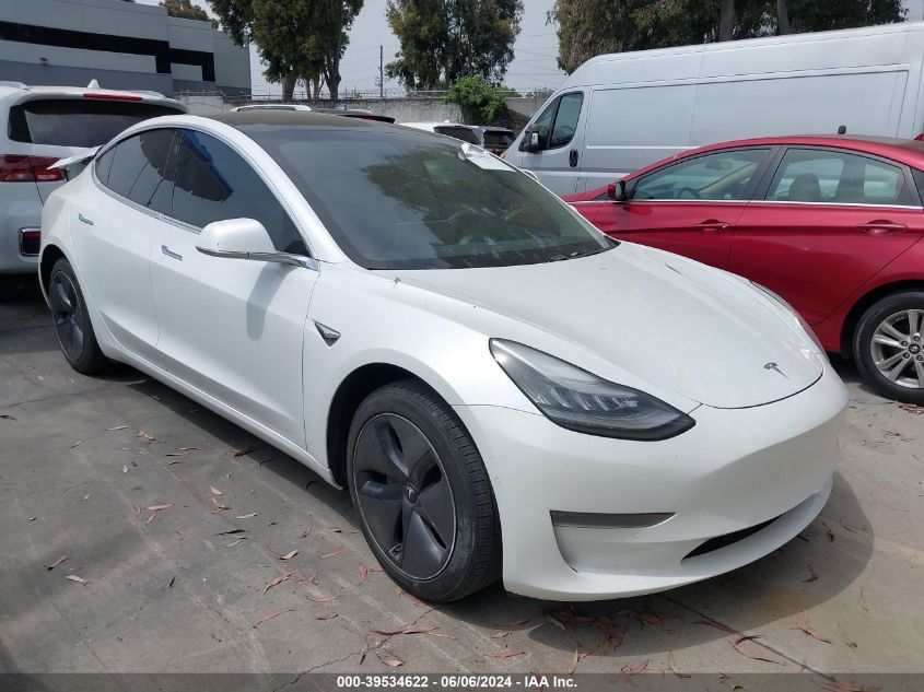 2020 TESLA MODEL 3 STANDARD RANGE PLUS REAR-WHEEL DRIVE/STANDARD RANGE REAR-WHEEL DRIVE