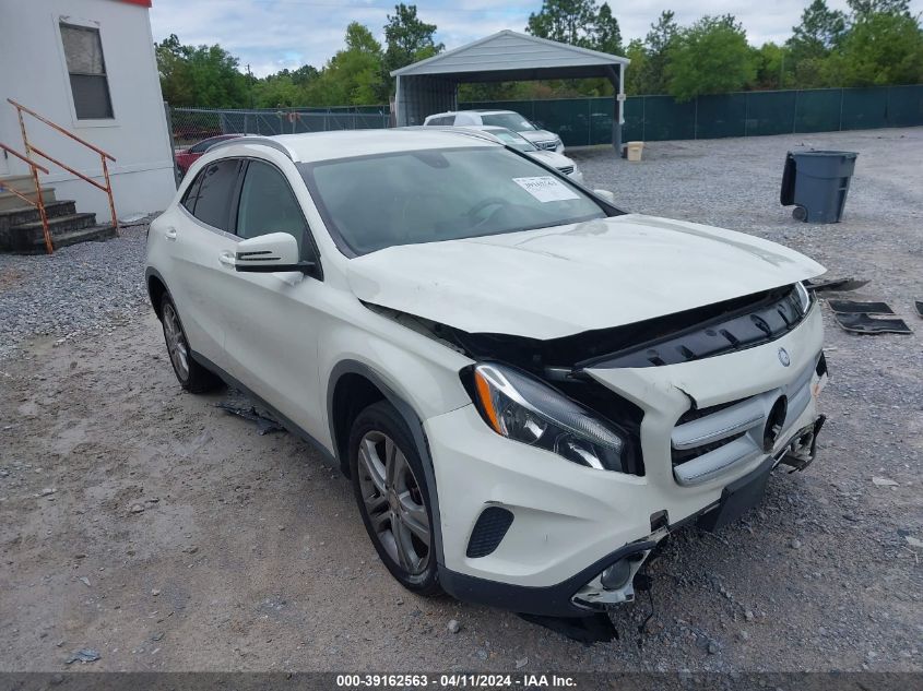 2015 MERCEDES-BENZ GLA 250 4MATIC