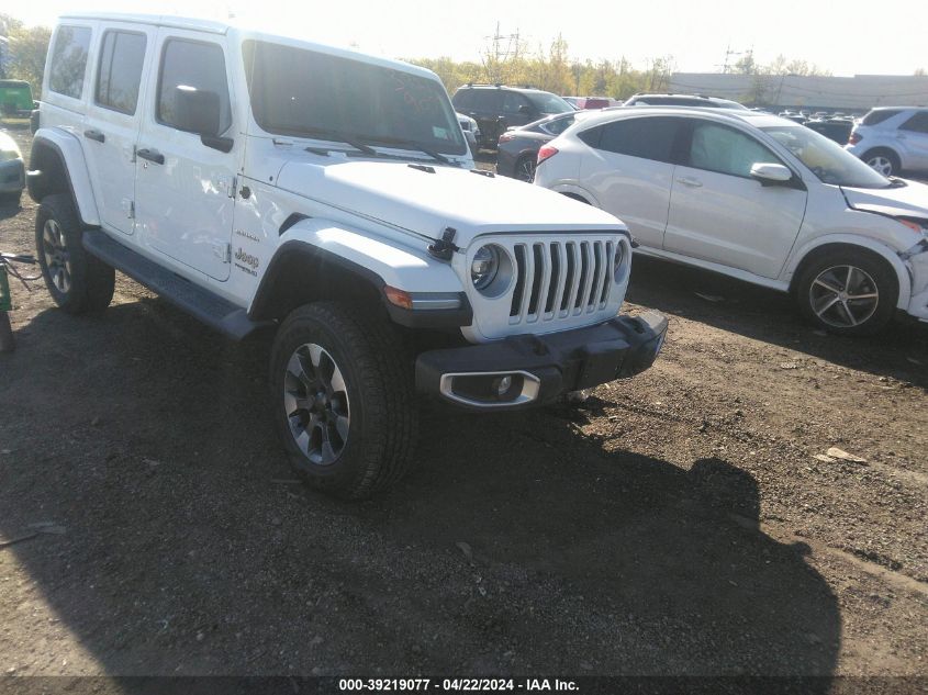 2022 JEEP WRANGLER UNLIMITED SAHARA 4X4