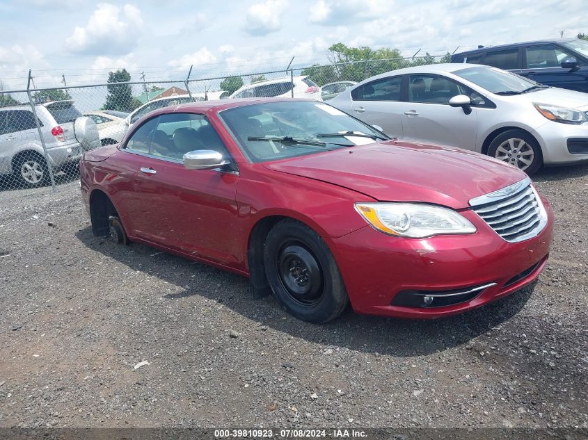 2014 CHRYSLER 200 LIMITED