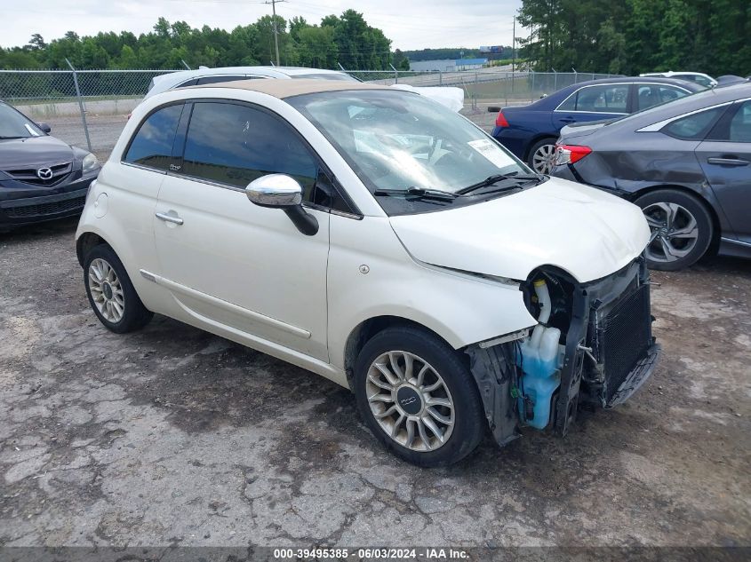 2012 FIAT 500C LOUNGE