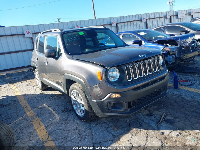 2017 JEEP RENEGADE LATITUDE FWD