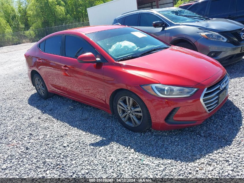 2018 HYUNDAI ELANTRA SEL