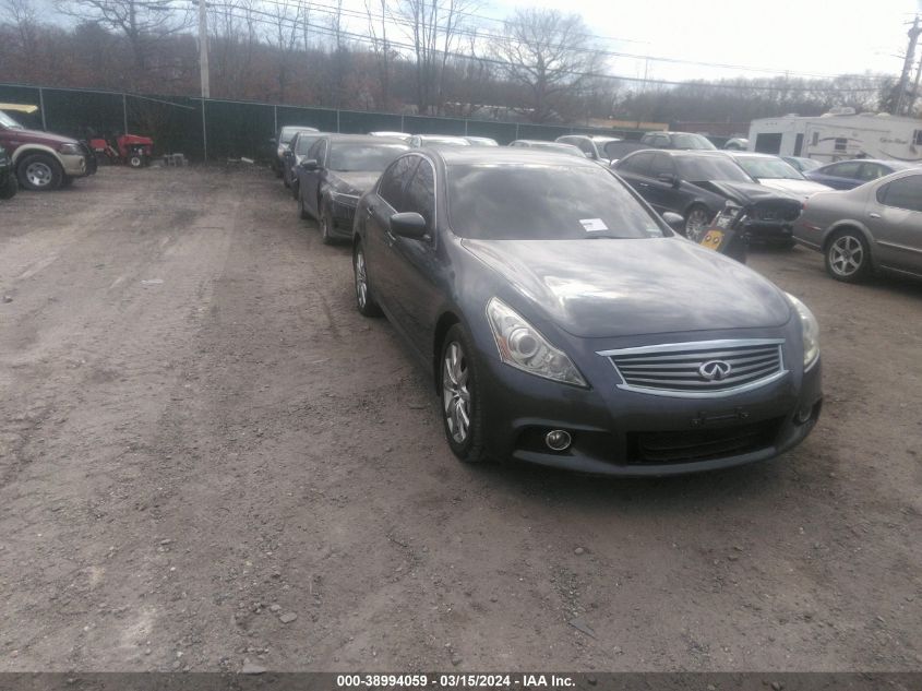 2010 INFINITI G37X