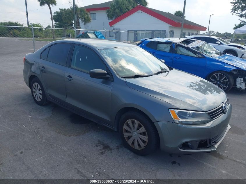 2013 VOLKSWAGEN JETTA 2.0L S