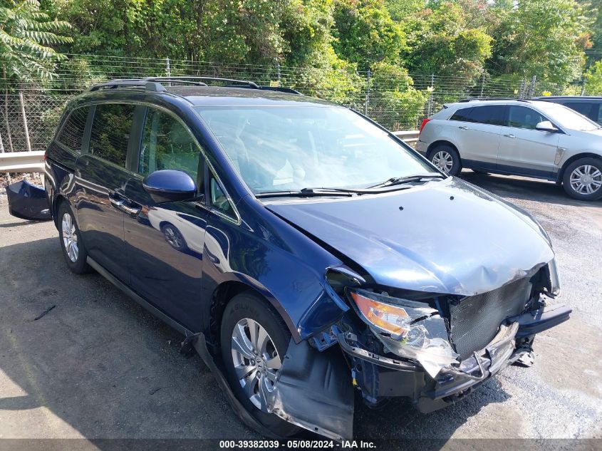 2016 HONDA ODYSSEY SE