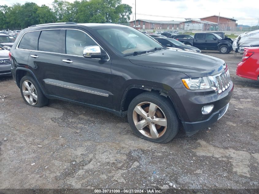 2012 JEEP GRAND CHEROKEE OVERLAND