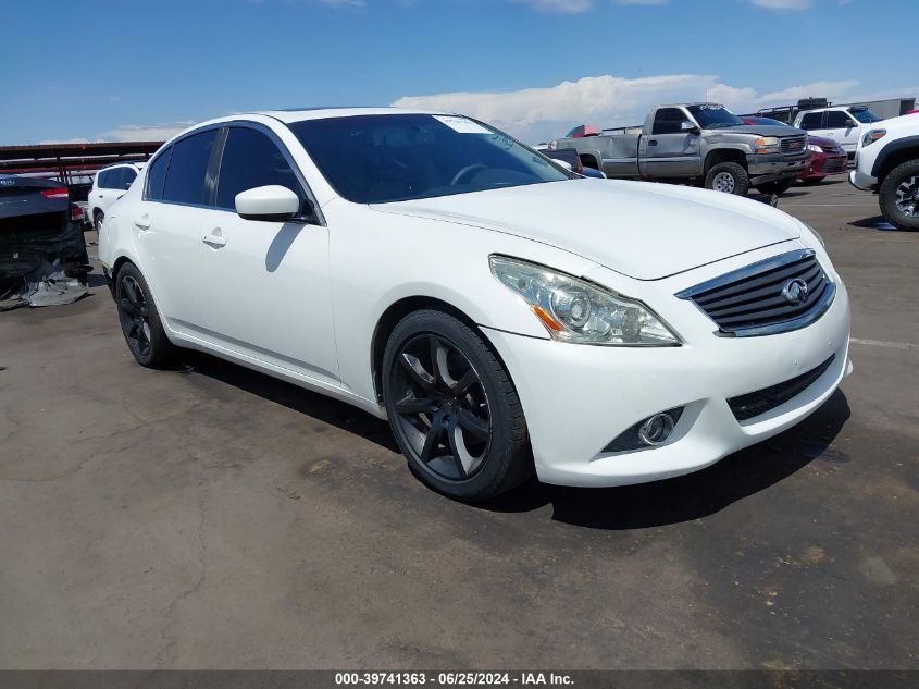 2012 INFINITI G37 JOURNEY