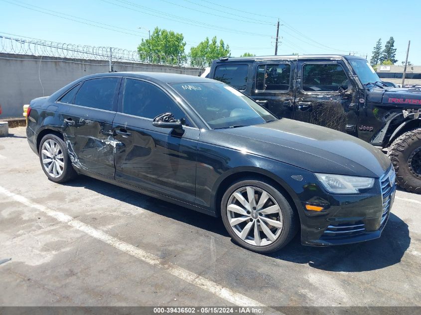 2017 AUDI A4 2.0T ULTRA PREMIUM