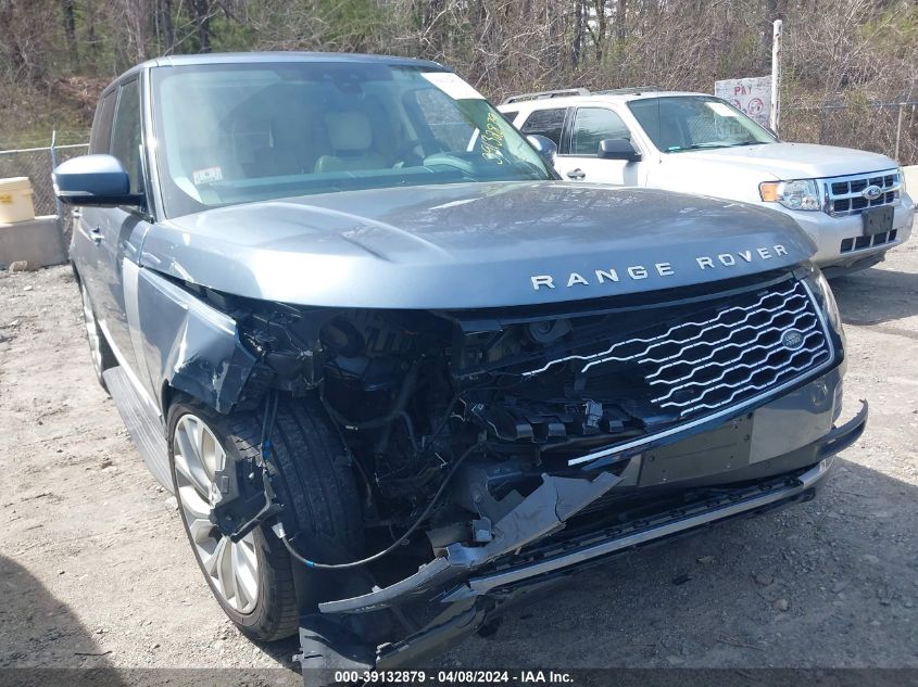 2018 LAND ROVER RANGE ROVER 3.0L V6 SUPERCHARGED HSE