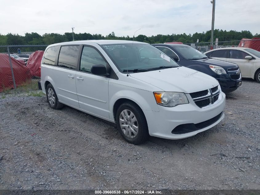 2016 DODGE GRAND CARAVAN SE