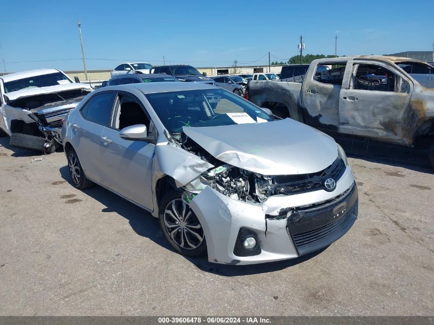 2016 TOYOTA COROLLA S