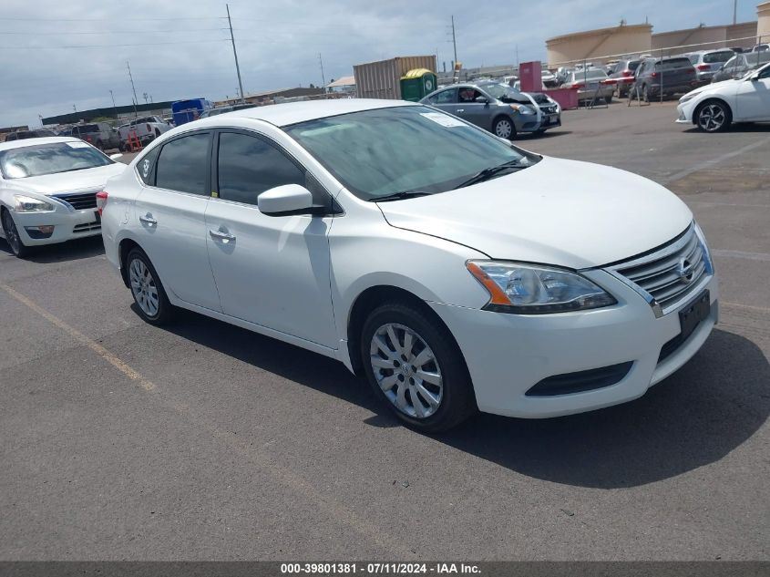 2014 NISSAN SENTRA S