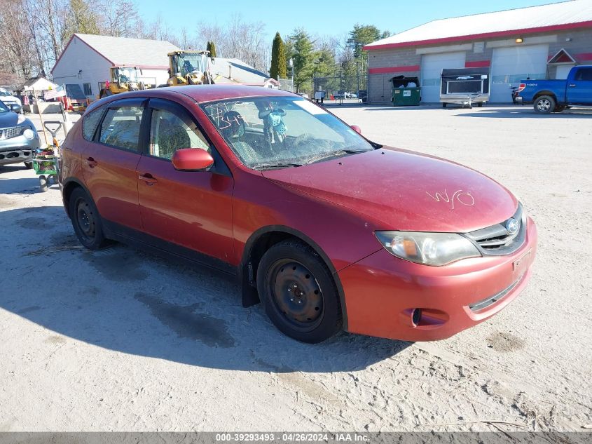 2010 SUBARU IMPREZA 2.5I