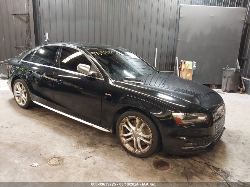 2015 AUDI S4 3.0T PREMIUM PLUS