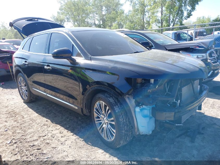 2016 LINCOLN MKX RESERVE