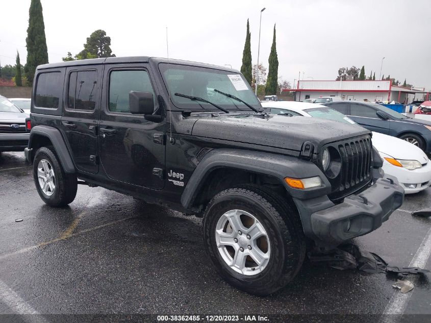 2018 JEEP WRANGLER UNLIMITED SPORT S 4X4